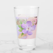 Waterverf van lavendel glas (Achterkant)