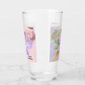 Waterverf van lavendel glas (Links)