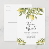 Waterverf van Lemons Greenery Briefkaart (Voorkant / Achterkant)