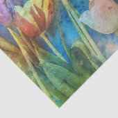 Waterverf van lentetronnen tissuepapier (Detail)