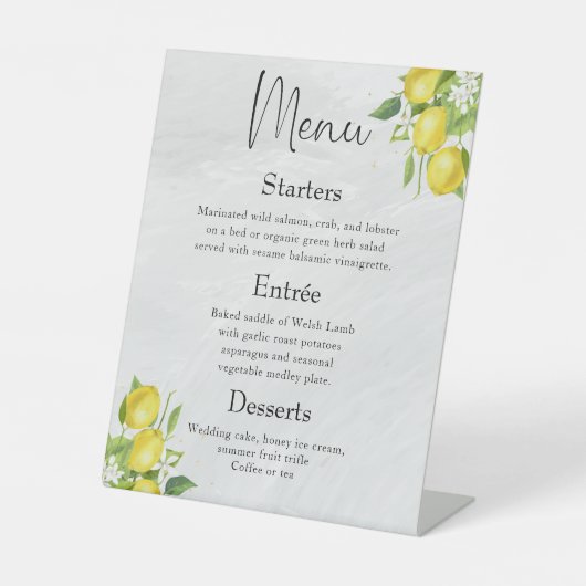 Waterverf van moderne weddenschappen reclamebord met voetstuk (Voorkant)