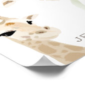 Waterverf van moeder en Baby Verpleegster Kunst Poster (Hoek)