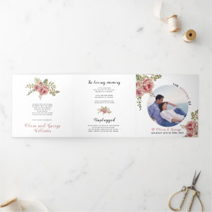 Waterverf van mosterd roos groene bladeren, foto drieluik programma