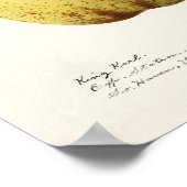 Waterverf van peren (Pyrus Communis) Poster (Hoek)