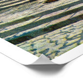  waterverf van Rome Trinita dei Monti Poster (Hoek)