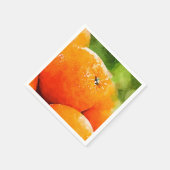 Waterverf van Sinaasappels Servet (Hoek)