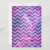 Waterverf van slaappover Galaxy en sterren Kaart (Achterkant)