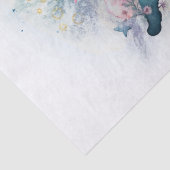 Waterverf van Starfish Floral Tissuepapier (Detail)