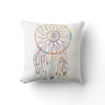 Waterverf van Whimsical Dream Catcher