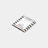 Waterverf van wilde dierenkorven post-it® notes (Schuin)