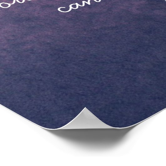 Waterverf van Yoga Instructor Meditation Pose OM S Poster (Hoek)