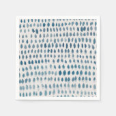 Waterverf van zeeglas servet (Voorkant)