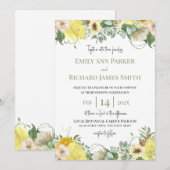 Waterverf van zonnebrandmiddelen en Rozen Kaart (Voorkant / Achterkant)