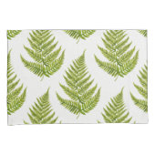 Waterverf varenpatroon kussensloop (Voorkant-Rechts)