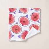 Waterverf varkenssnijdsels bad handdoek (Wasdoekje)