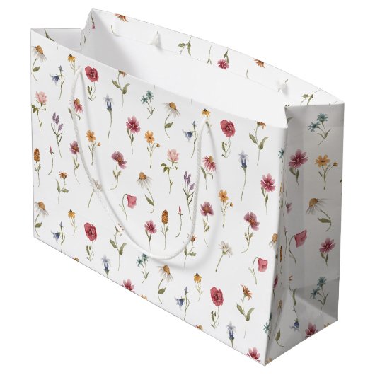 Waterverf Veerbloem Patter Groot Cadeauzakje (Achterkant Gekanteld)