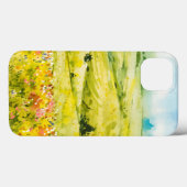 Waterverf Veldbloemen iPhone / iPad case (Achterkant (horizontaal))