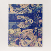  waterverf Venetiaans masker Legpuzzel (Verticaal)