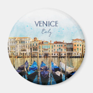 WATERVERF VENICE VENEZIA - Italië Reissouvenir Magneet