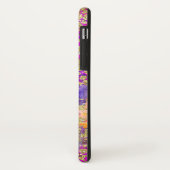 Waterverf ventilator Bouquet op frambozenroze Case-Mate iPhone Case (Achterkant/links)