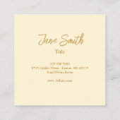 Waterverf ventilator contactkaartje (Achterkant)