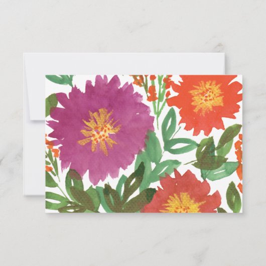 Waterverf ventilator - Hartelijk dank - kaart (Achterkant)