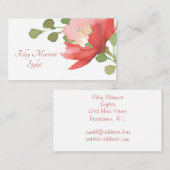 Waterverf ventilator visitekaartje (Voorkant / Achterkant)