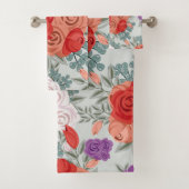  Waterverf ventilatorontwerp Bad Handdoek (Insitu)