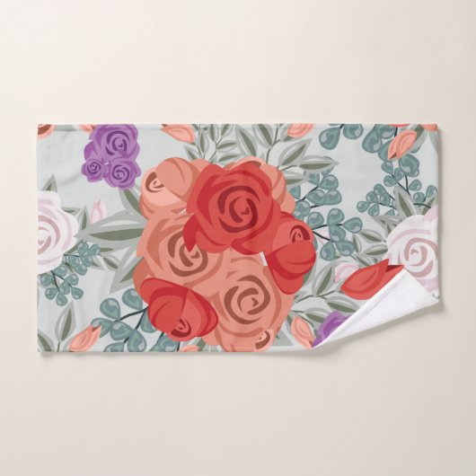  Waterverf ventilatorontwerp Bad Handdoek (Handdoek)