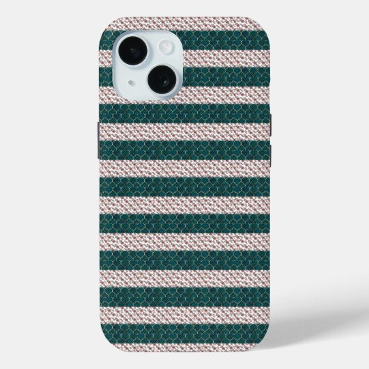 Waterverf ventilatorpatroon Case-Mate iPhone case (Achterkant)
