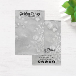 Waterverf Verdien Ketting juwelen-kaart Visitekaartje