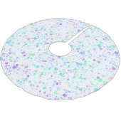 Waterverf Verf Splatter kerstboomrok Kerstboom Rok (Gekanteld)