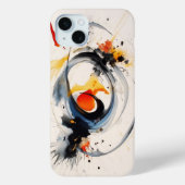Waterverf verfdoodle Case-Mate iPhone case (Achterkant)