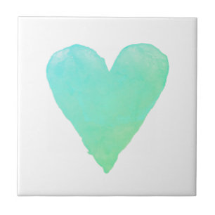 Waterverf verfhartret aangepaste vierkant tegeltje