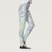 Waterverf verfplaat leggings (Rechts)