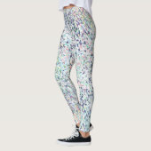 Waterverf verfplaat leggings (Links)