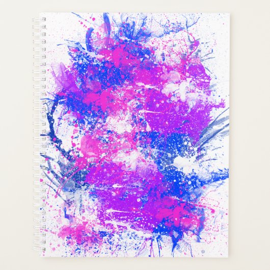 Waterverf verfplaat planner (Voorkant)