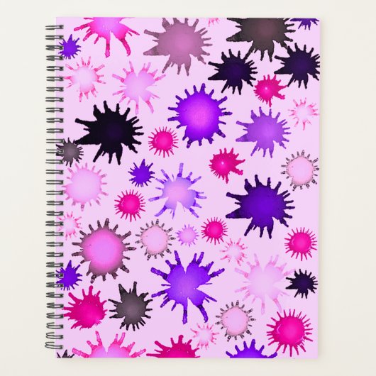 Waterverf verfplaat planner (Voorkant)