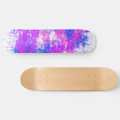 Waterverf verfplaat skateboard (Horizontaal)