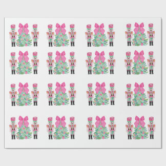 Waterverf verpakkingspapier voor notenkrakerverpak cadeaupapier