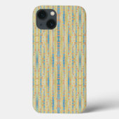 Waterverf - Verticaal striped Polka Dots Patroon Case-Mate iPhone Case (Achterkant)