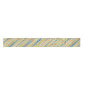 Waterverf Verticale striped Polka Dots Lint (Voorkant)