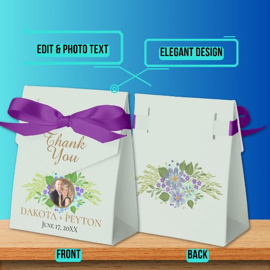 Waterverf vertrekt 09b bruiloft bedankdoosjes