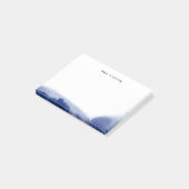 Waterverf vervaagt gepersonaliseerde Post Het merk Post-it® Notes (Schuin)