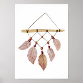 Waterverf Veters Nursery Poster Kinder Room Decor (Voorkant)