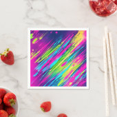 Waterverf Vibrant Neon Servet (Insitu)