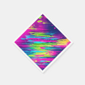 Waterverf Vibrant Neon Servet (Hoek)