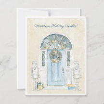 Waterverf Victoriaans deur