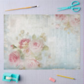 Waterverf Victoriaans efemera blozen rozen chic Tissuepapier (Craft)