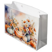 Waterverf viert herfst groot cadeauzakje (Achterkant Gekanteld)